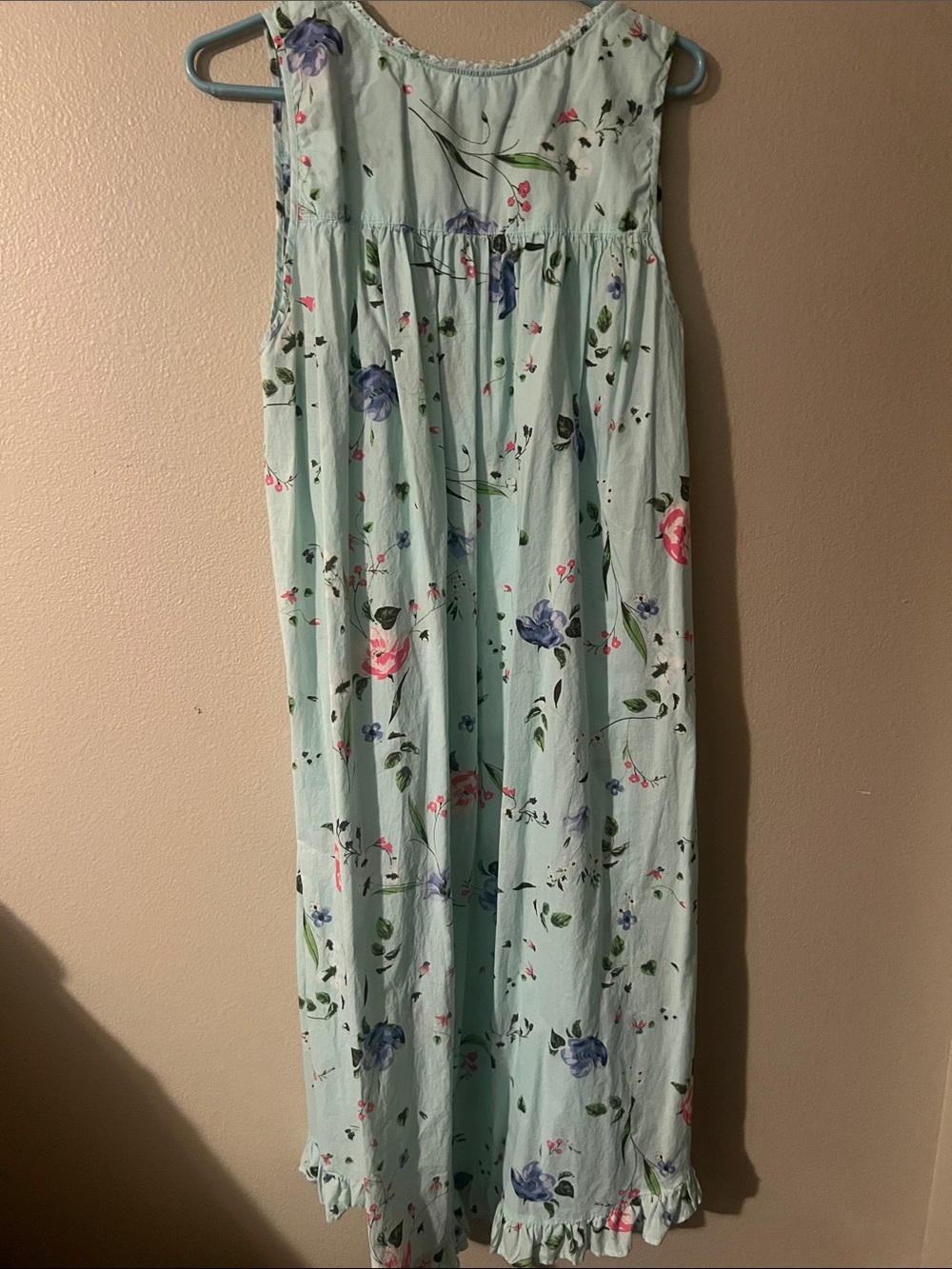 Adonna Floral Nightgown, Sleep Dress Cottagecore, Grandmacore, vintage farm - Picture 5 of 7